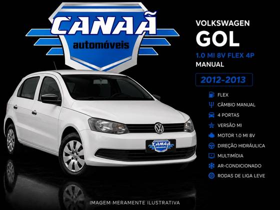 VOLKSWAGEN GOL 1.0 MI 8V FLEX 4P MANUAL VOLKSWAGEN GOL 1.0 MI 8V FLEX 4P MANUAL